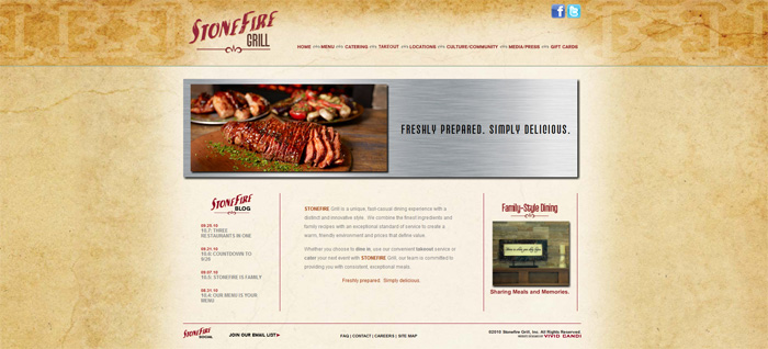 stonefire stonefire grill website