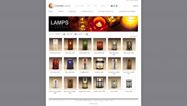 candlelamp-wp-ecommerce-sam candlelamp wp ecommerce screenshot
