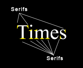 Serifs